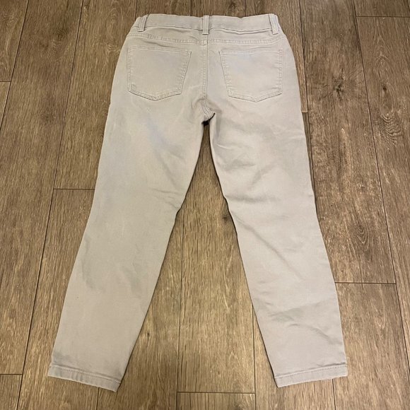 Talbots Simply Flattering 6P Gray Jegging Crop Ankle Jeans Pants - Picture 2 of 8